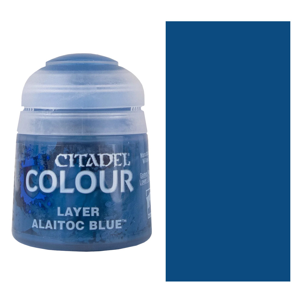 Citadel Colour Water-Based Model Paint 12ml Layer Alaitoc Blue