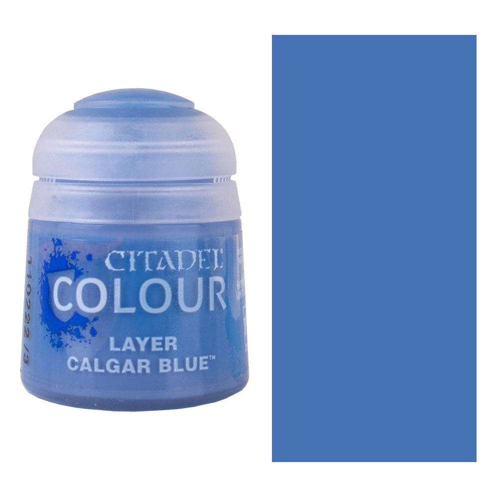 Citadel Colour Water-Based Model Paint 12ml Layer Calgar Blue