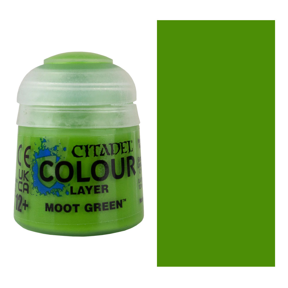 Citadel Colour Water-Based Model Paint 12ml Layer Moot Green