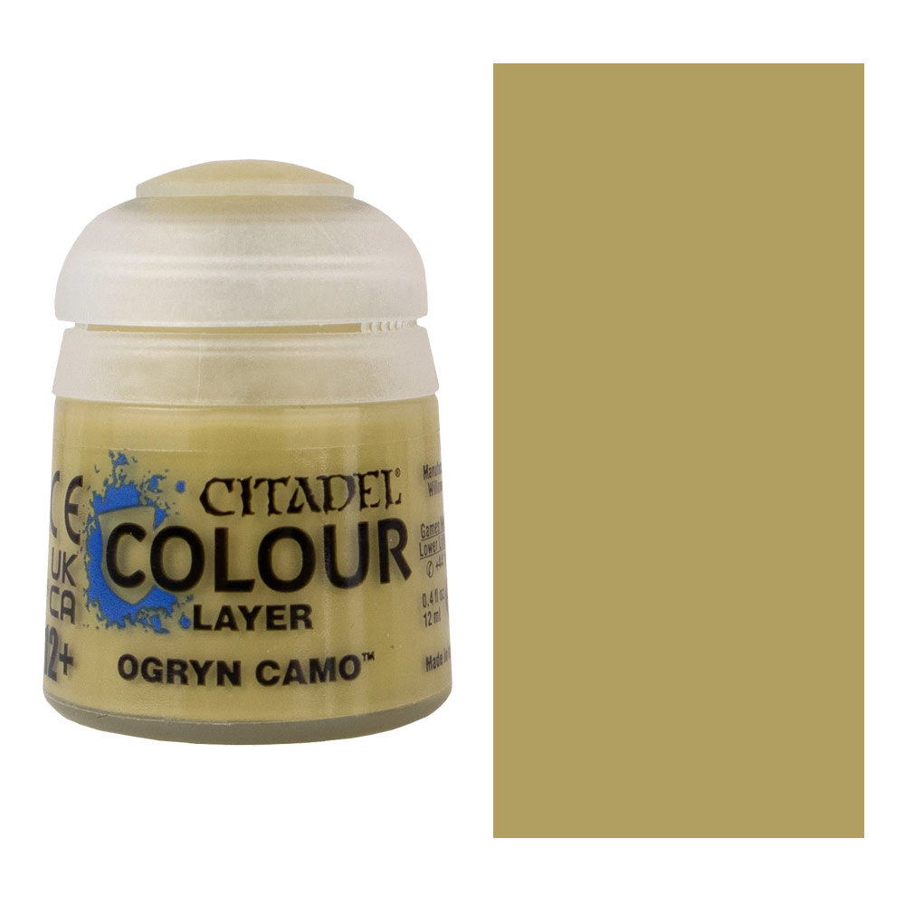 Citadel Colour Water-Based Model Paint 12ml Layer Ogryn Camo