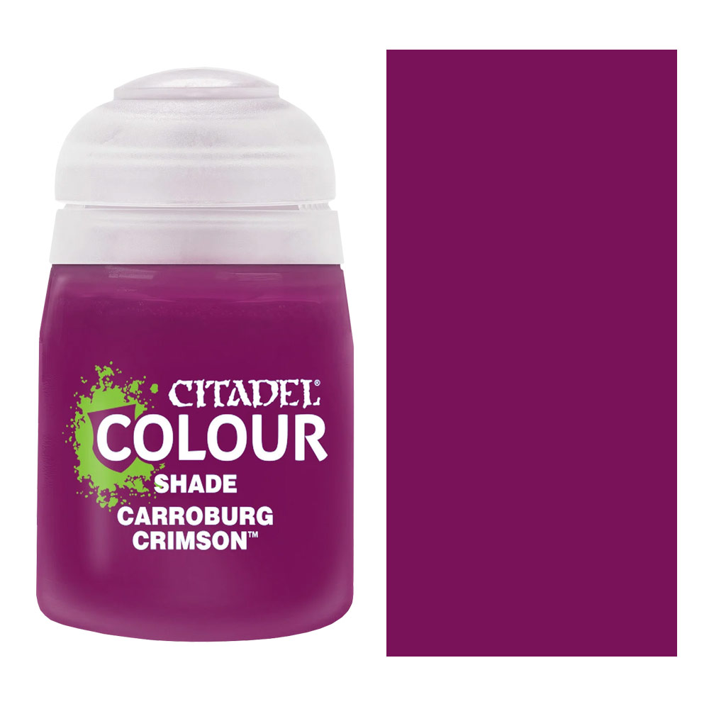 Citadel Colour Water-Based Model Paint 18ml Shade Carroburg Crimson