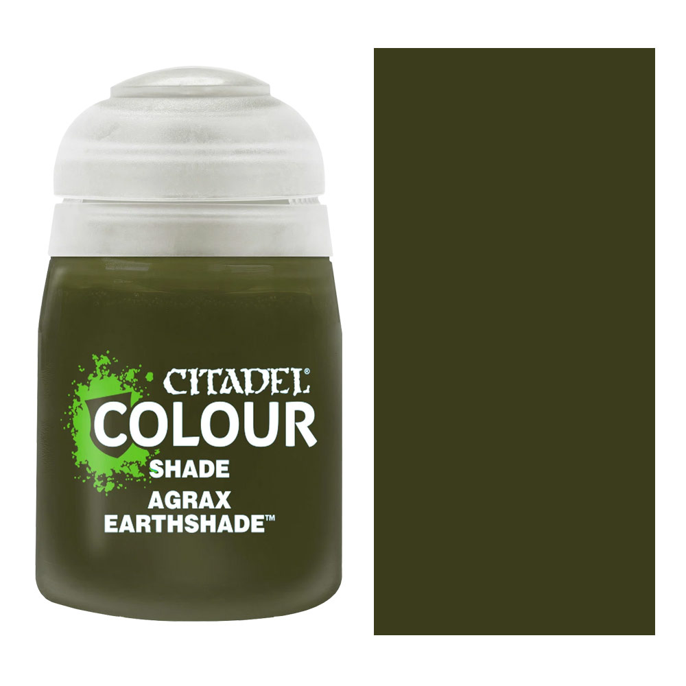 Citadel Colour Water-Based Model Paint 18ml Shade Agrax Earthshade