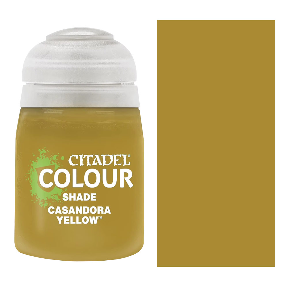 Citadel Colour Water-Based Model Paint 18ml Shade Casadora Yellow