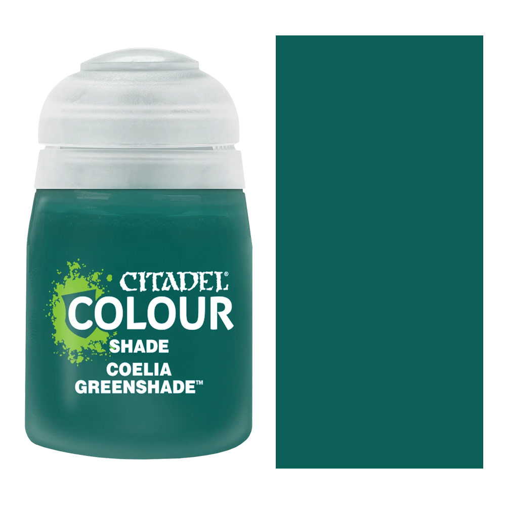 Citadel Colour Water-Based Model Paint 18ml Shade Coelia Greenshade