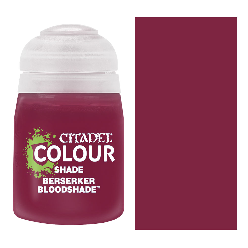 Citadel Colour Water-Based Model Paint 18ml Shade Berzerker Bloodshade
