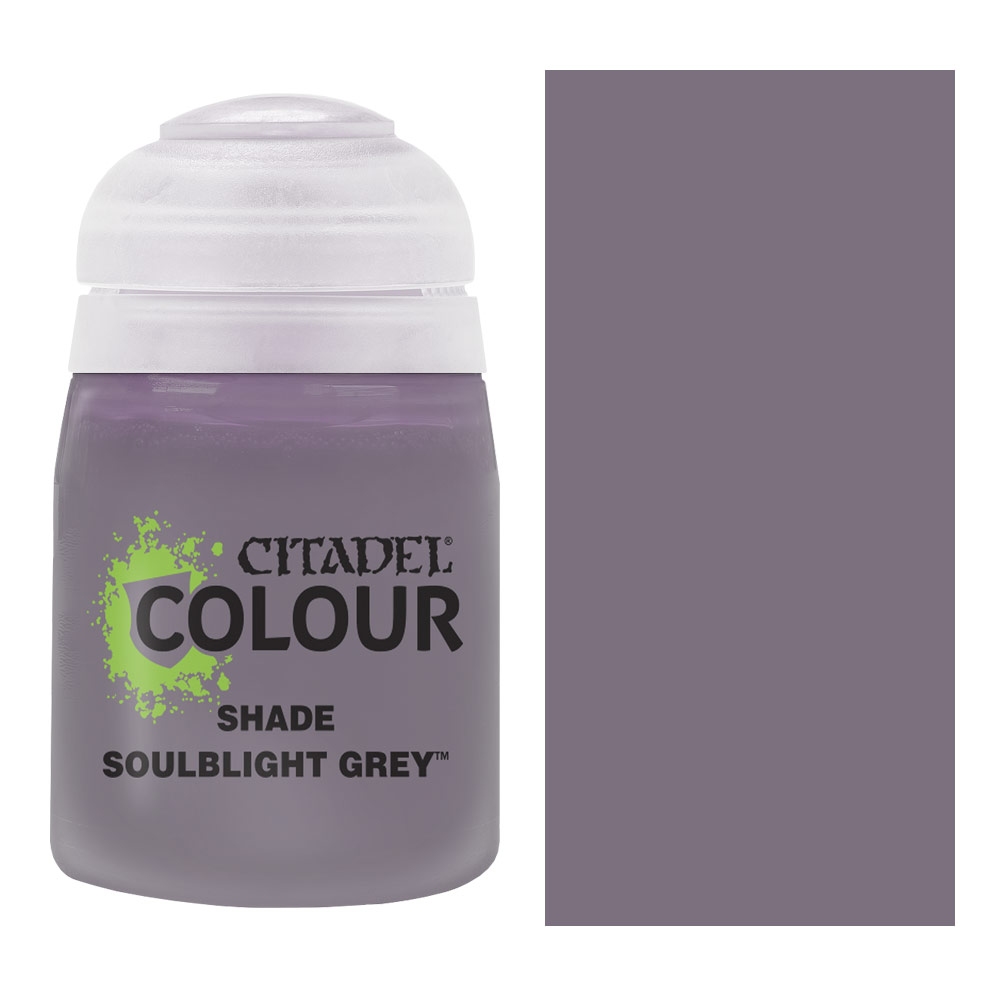 Citadel Colour Water-Based Model Paint 18ml Shade Soulblight Grey
