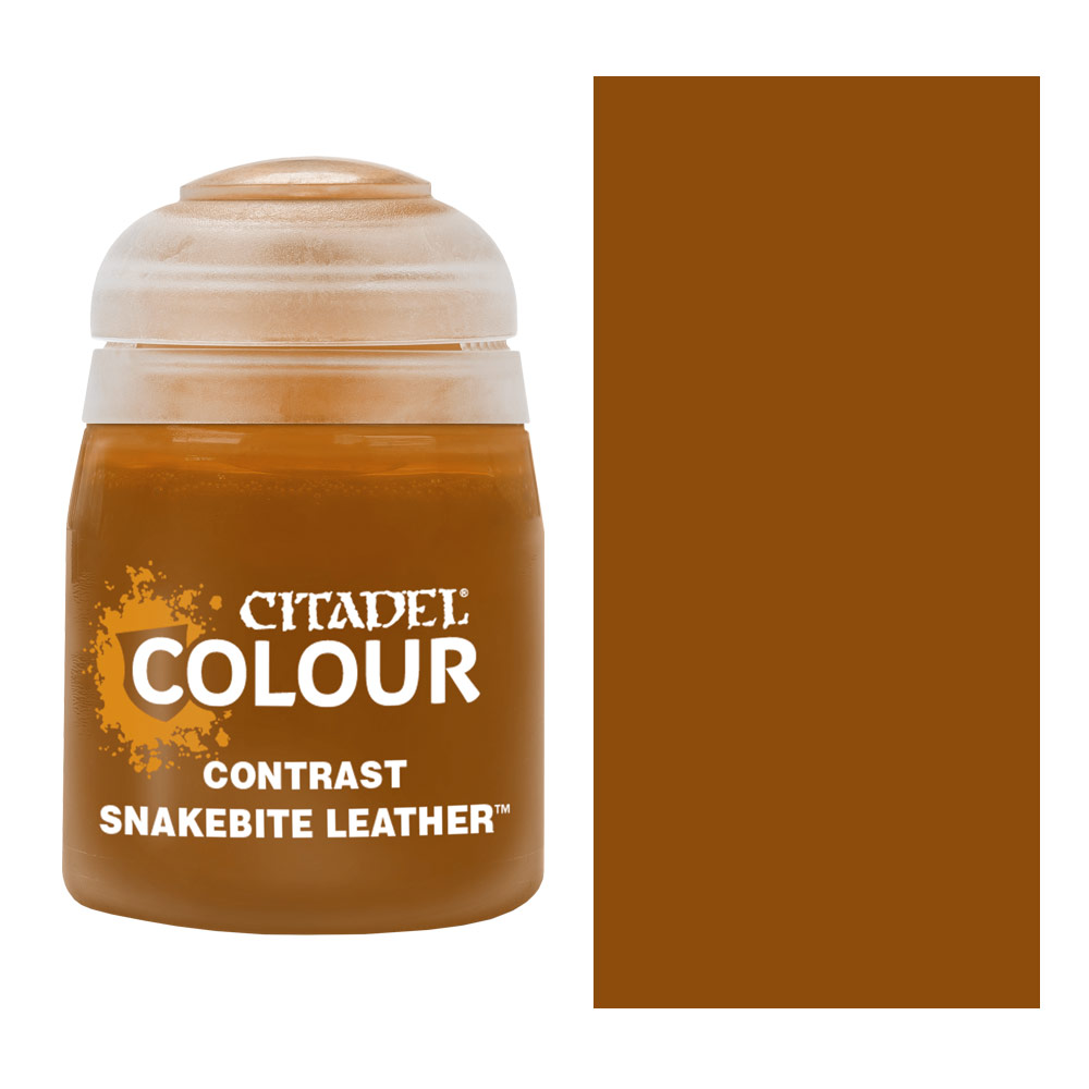 Citadel Colour Water-Based Model Paint 18ml Contrast Snakebite Leather