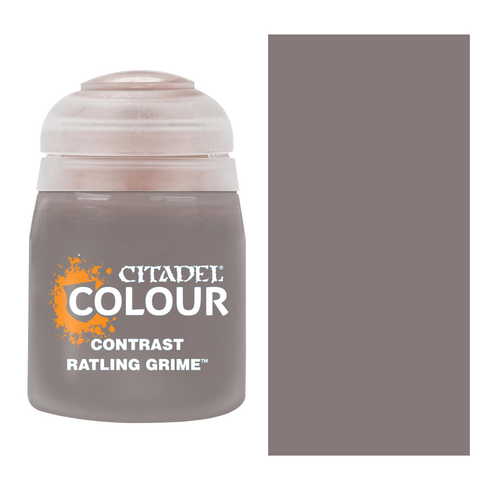 Citadel Colour Water-Based Model Paint 18ml Contrast Ratling Grime