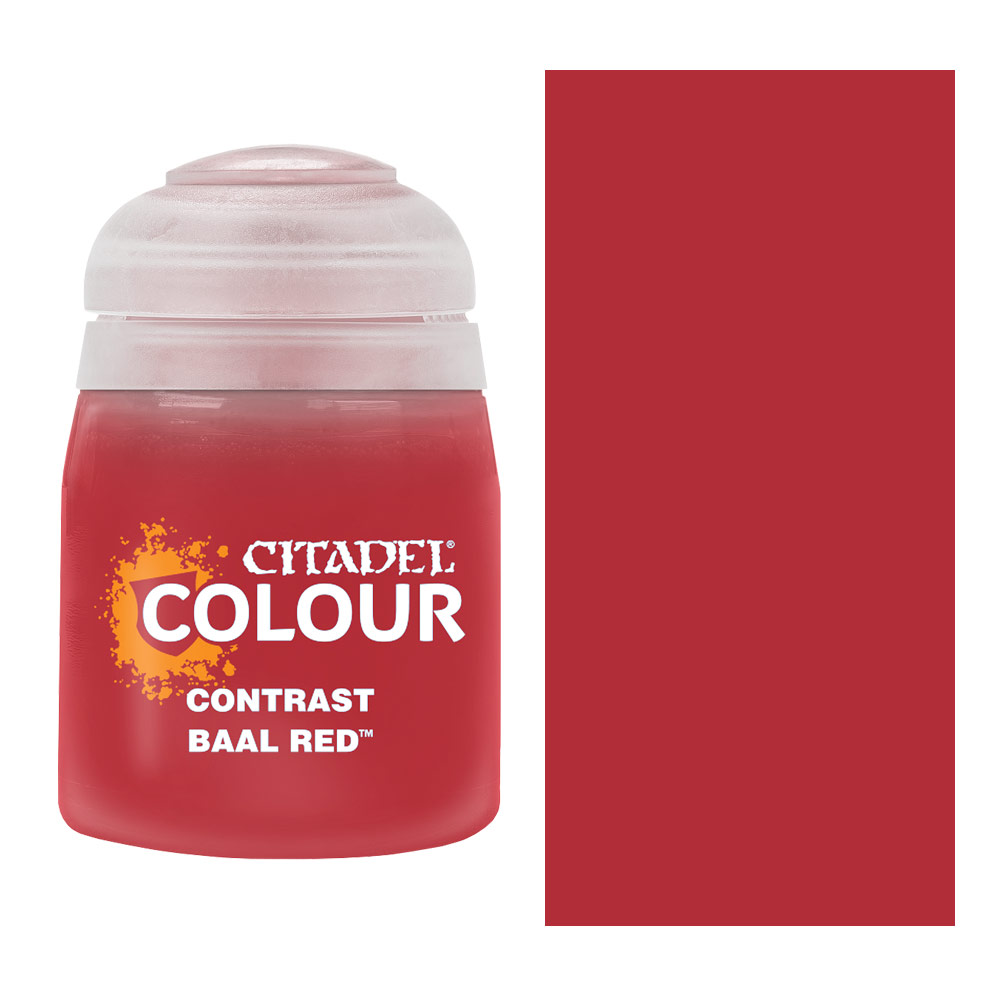 Citadel Colour Water-Based Model Paint 18ml Contrast Baal Red