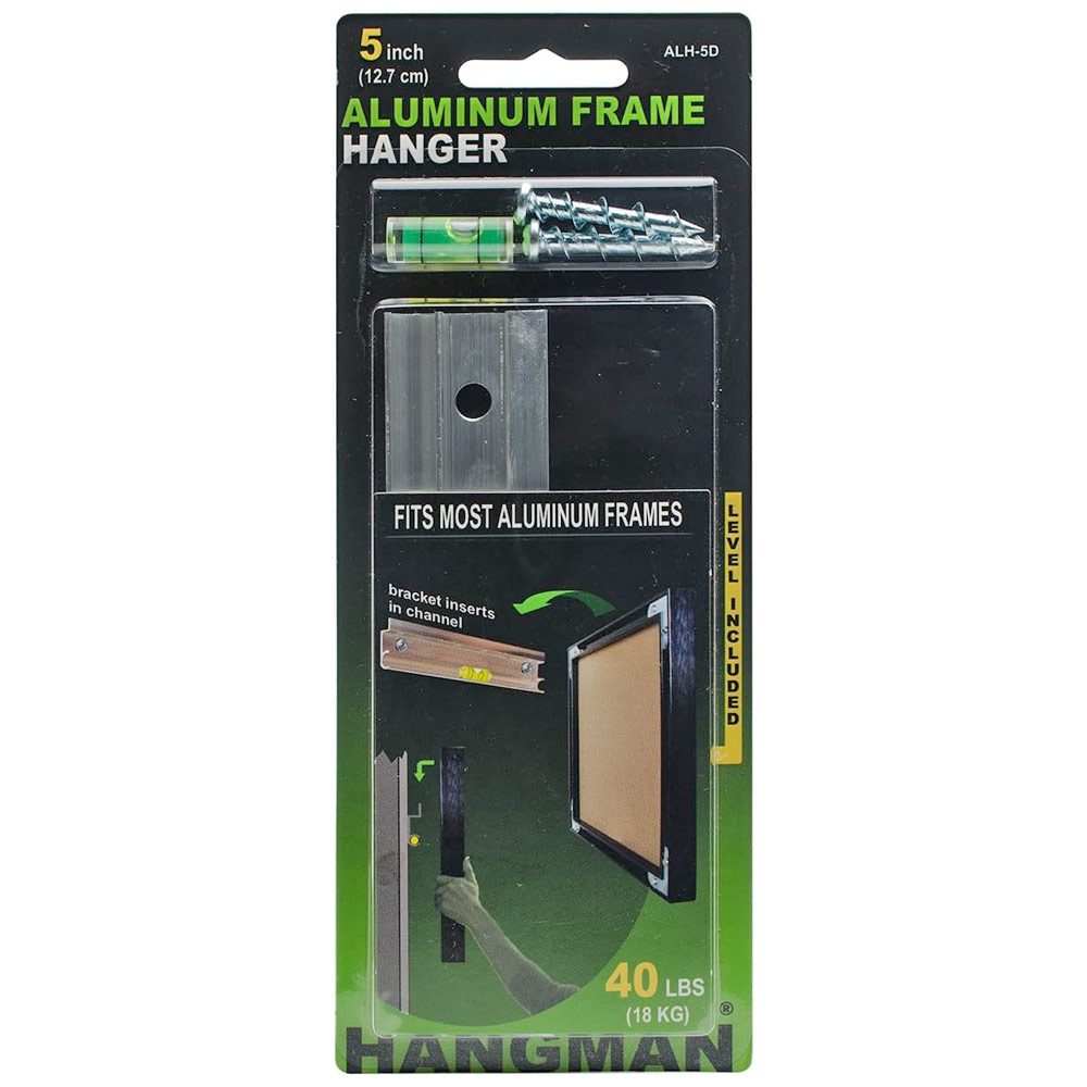Hangman Products Aluminum Frame Hanger 5"