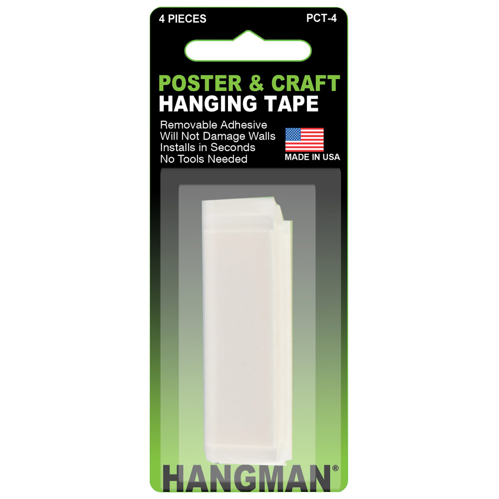 HANGMAN POSTER & CRAFT TAPE 4TAB