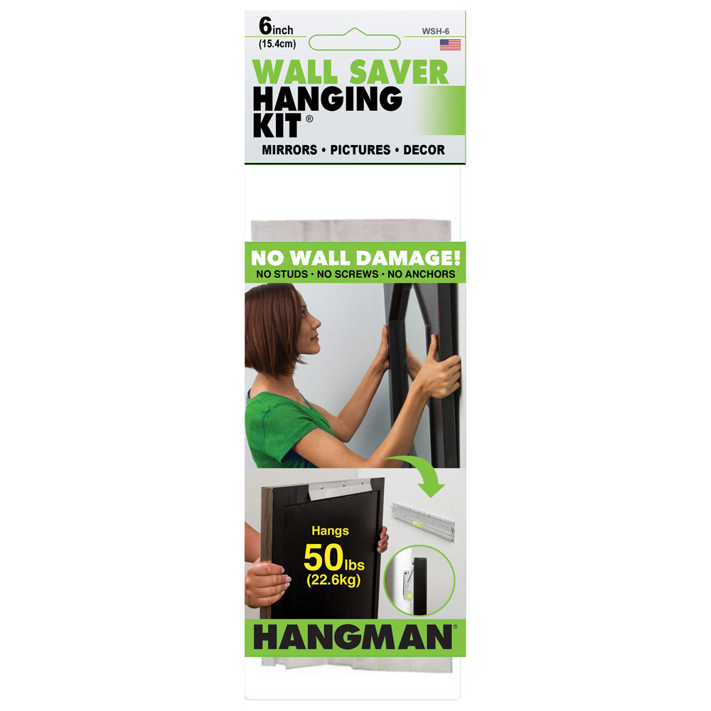 Hangman Products Wall Save Hanging Kit 6"