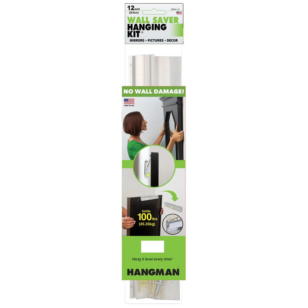 Hangman Products Wall Save Hanging Kit 12"