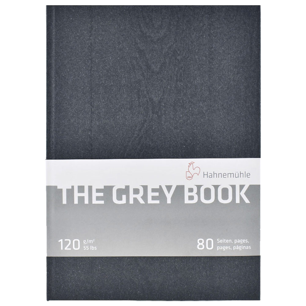 Hahnemuehle The Grey Book Sketch Book 12"x8"