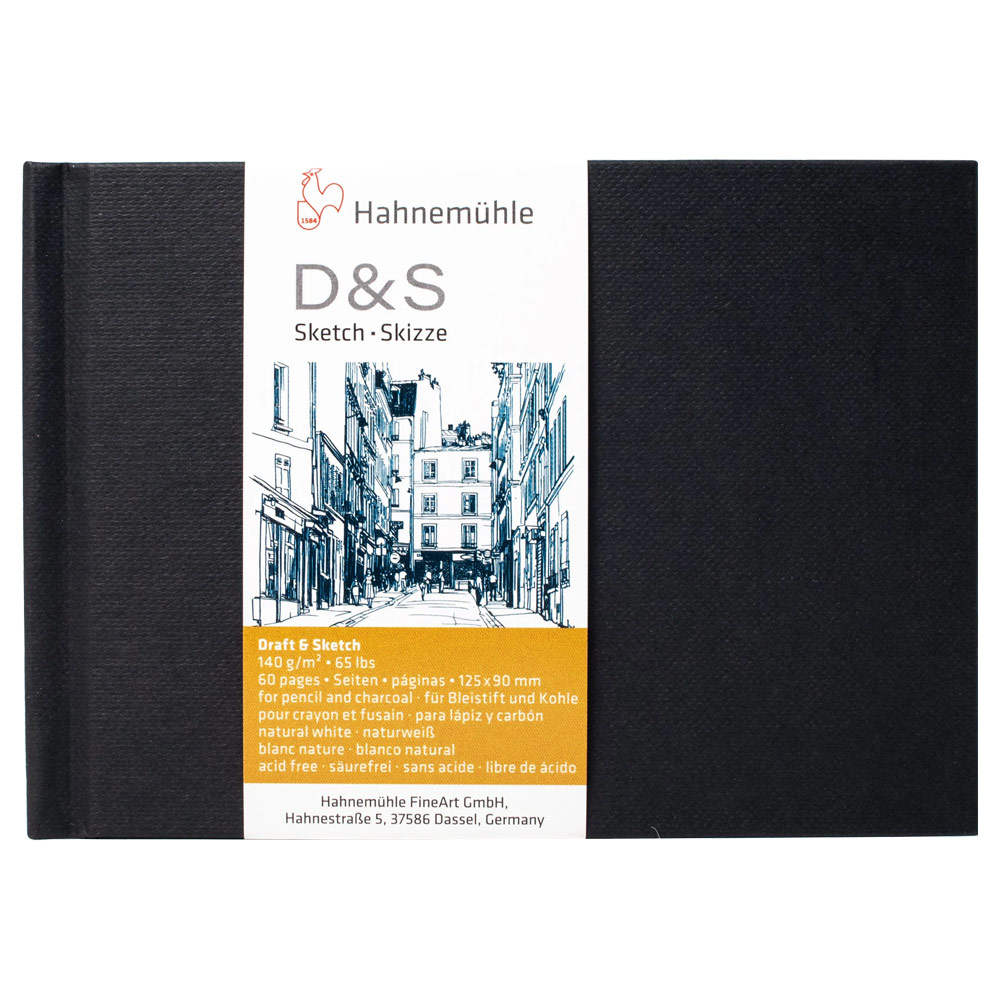 Hahnemuhle D&S Sketchbook 30 Sheets 4.9"x3.5" Natural White