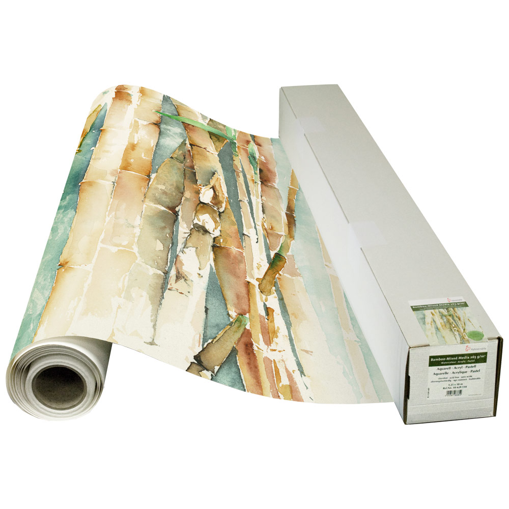Hahnemuhle Bamboo Mixed Media Paper Roll 49.2"x32.8ft