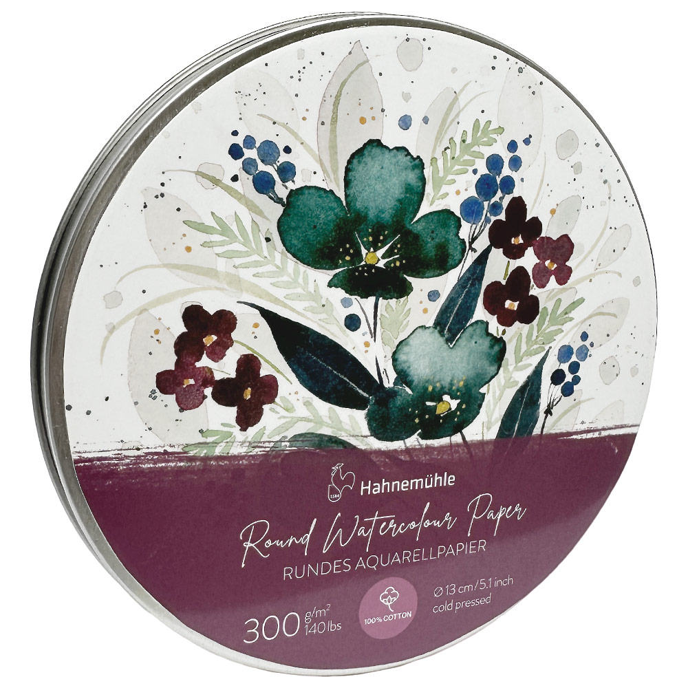 Hahnemuhle Round Watercolor Paper 140lb 5" Cold Press
