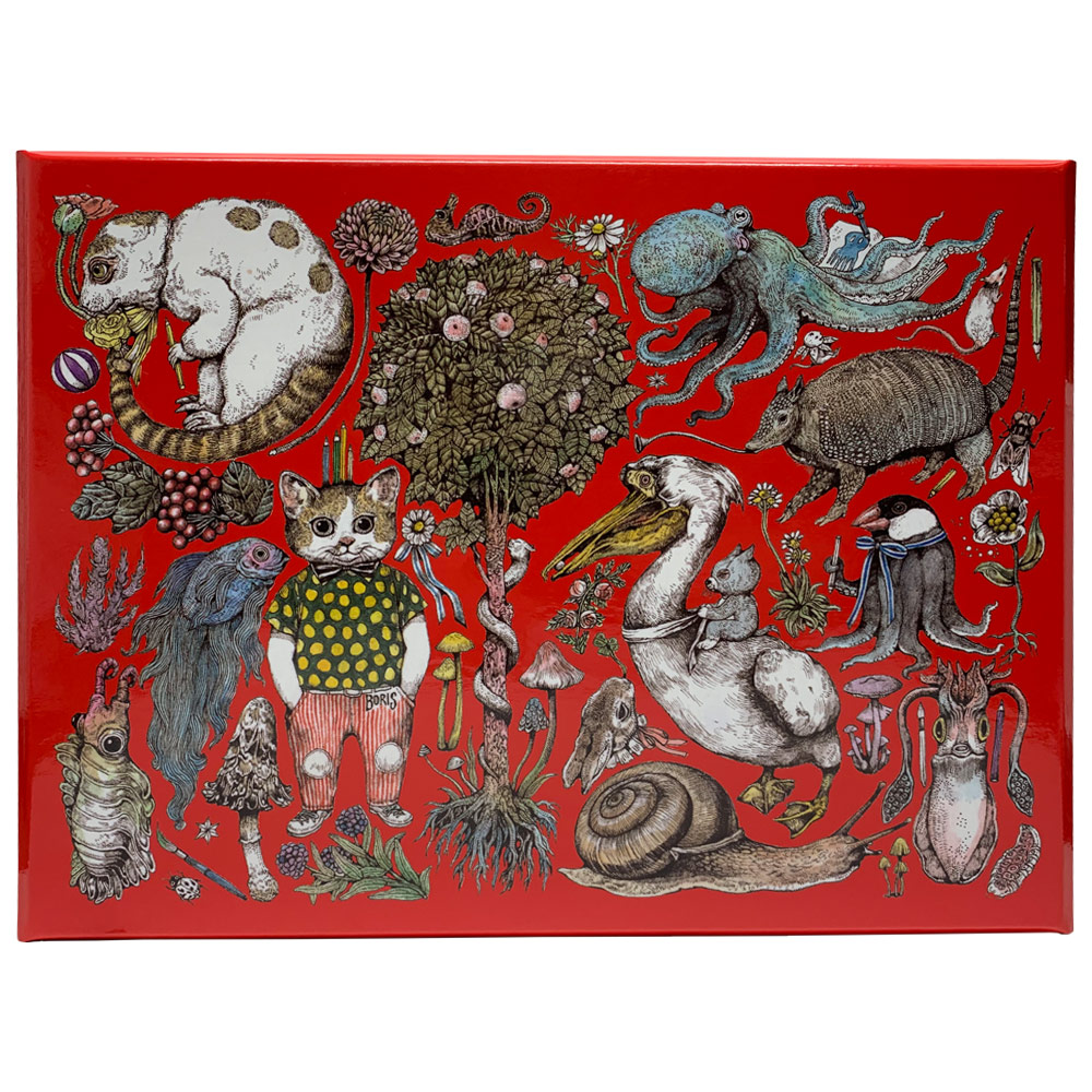 Holbein x Yuko Higuchi Tool Case Red