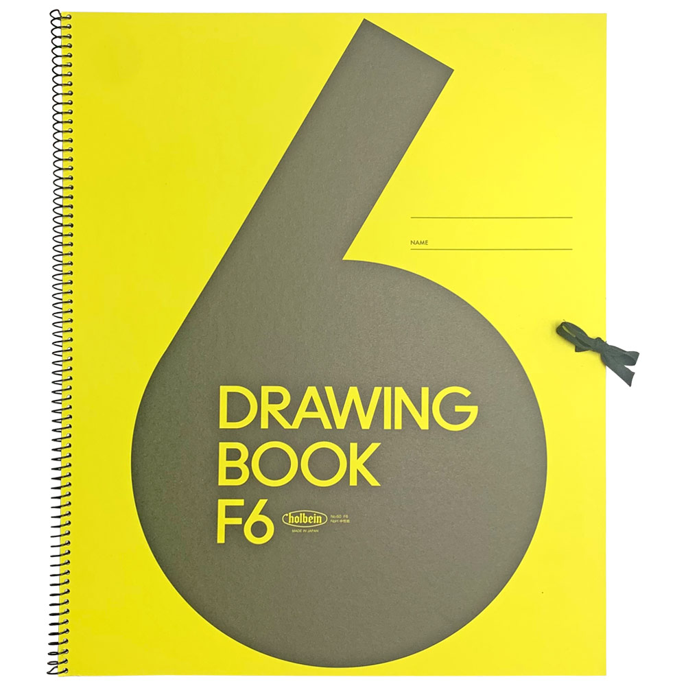 HOLBEIN SKETCHBOOK F6 YELLW 60pg