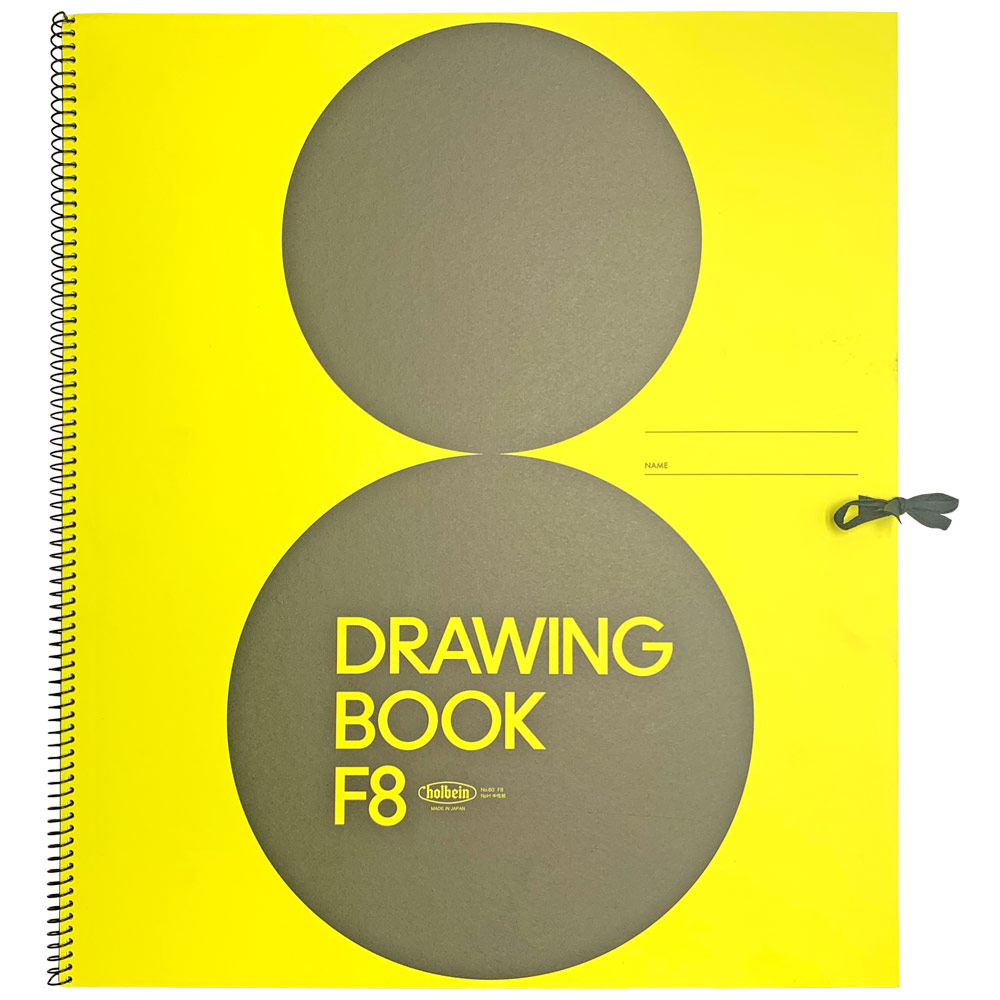 HOLBEIN SKETCHBOOK F8 YELLW 60pg
