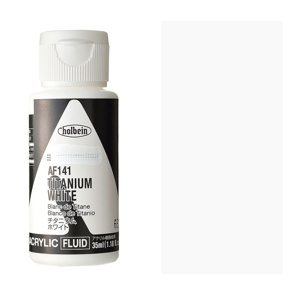 Holbein Acrylic Fluid Colors Paint 35ml Titanium White