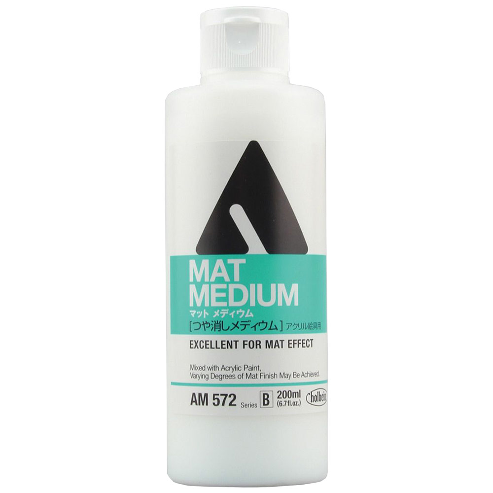 Holbein Fluid Acrylic Medium 200ml Matte