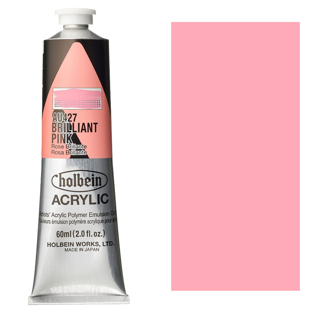 Holbein Acrylic Colors Heavy Body 60ml Brilliant Pink