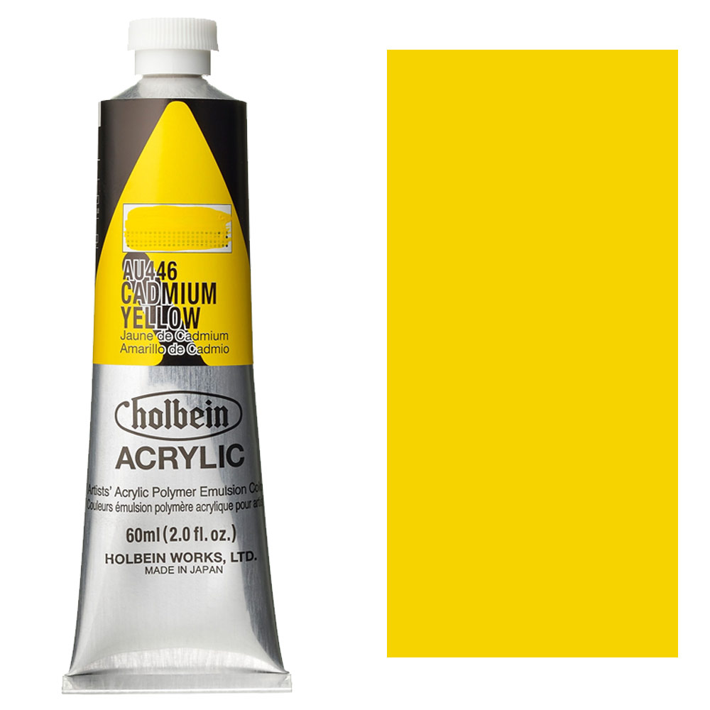 Holbein Acrylic Colors Heavy Body 60ml Cadmium Yellow