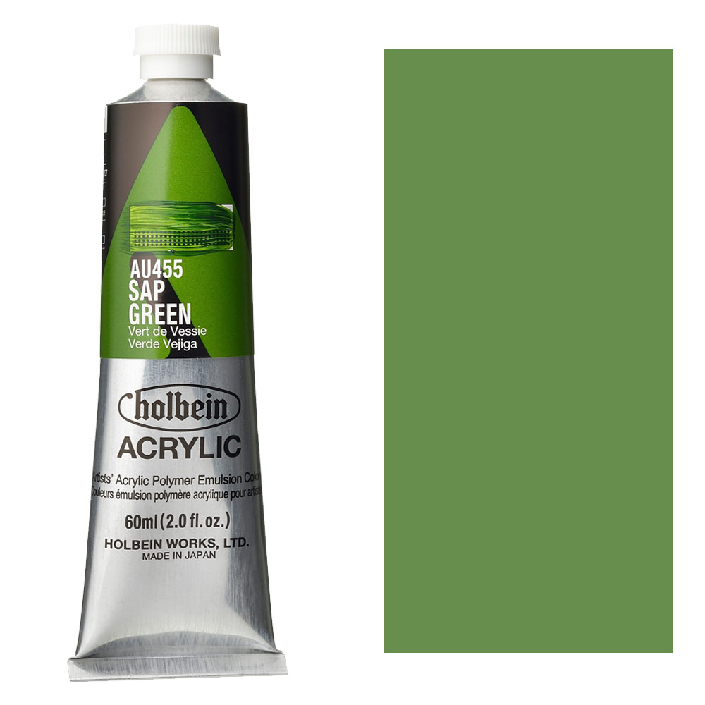 Holbein Acrylic Colors Heavy Body 60ml Sap Green