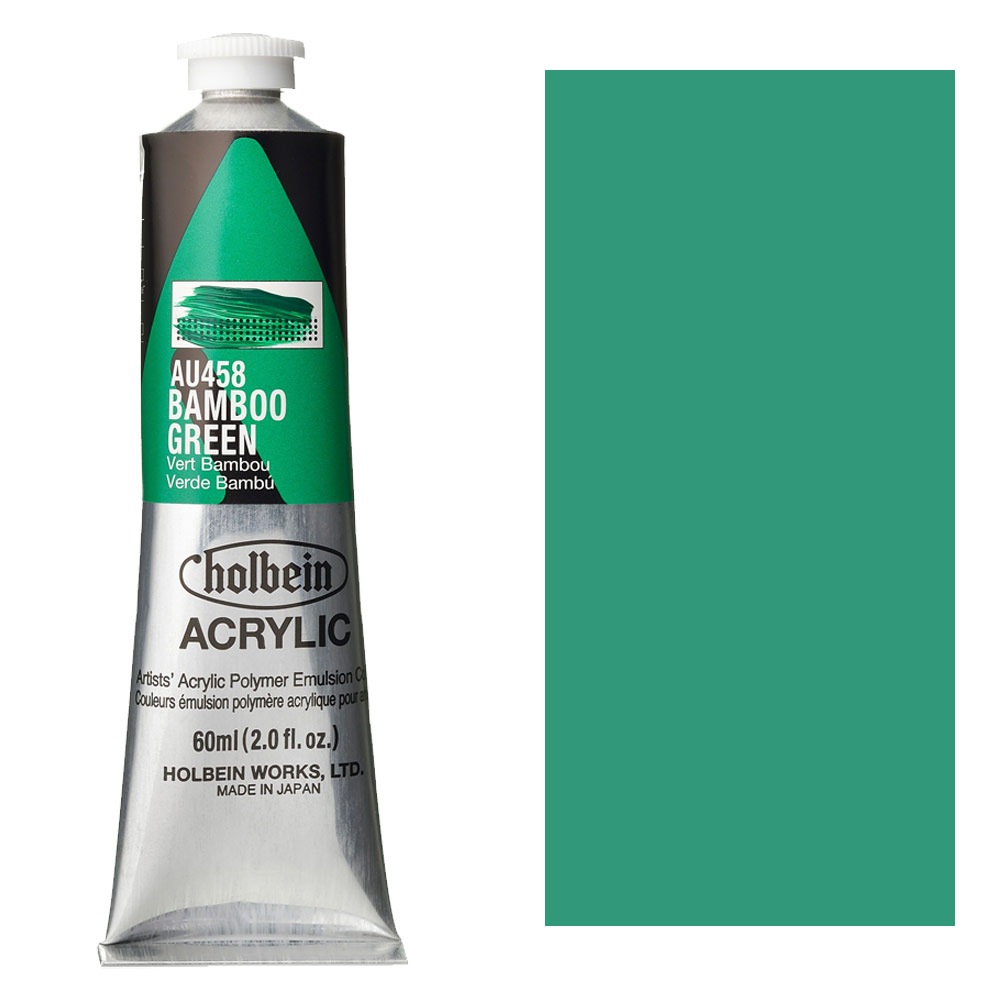 Holbein Acrylic Colors Heavy Body 60ml Bamboo Green