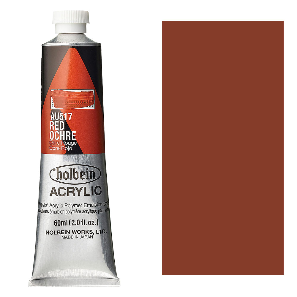 Holbein Acrylic Colors Heavy Body 60ml Red Ochre