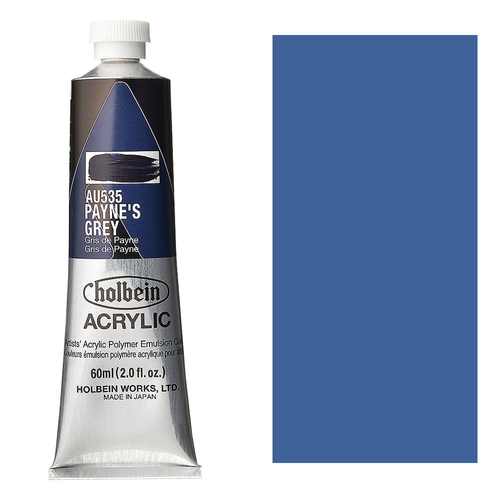 Holbein Acrylic Colors Heavy Body 60ml Payne's Grey