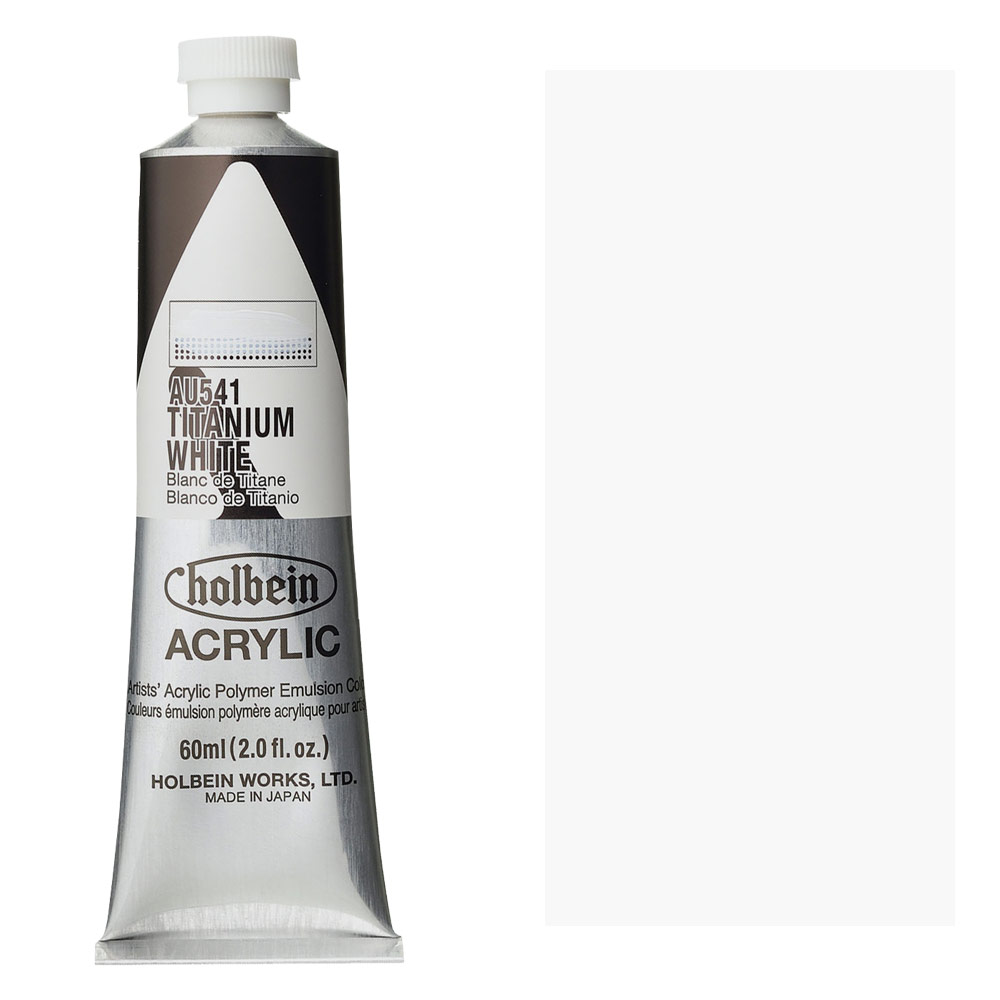 Holbein Acrylic Colors Heavy Body 60ml Titanium White