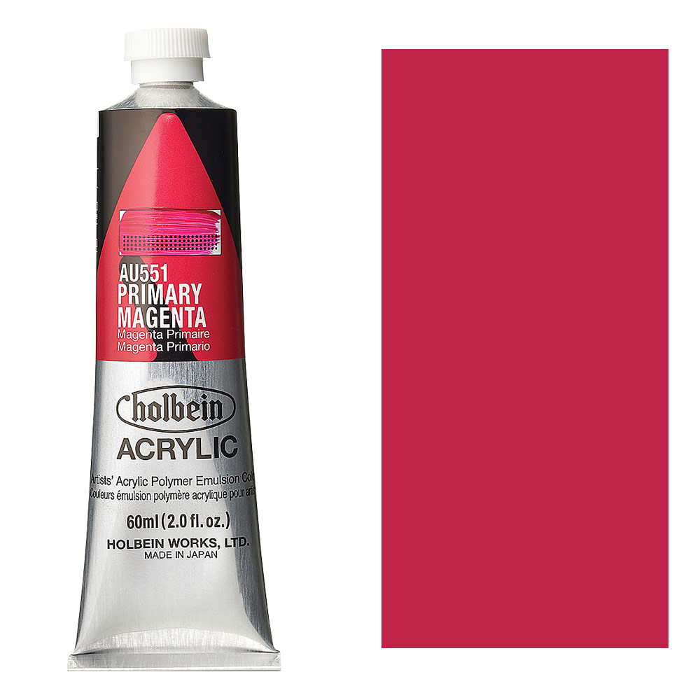 Holbein Acrylic Colors Heavy Body 60ml Primary Magenta