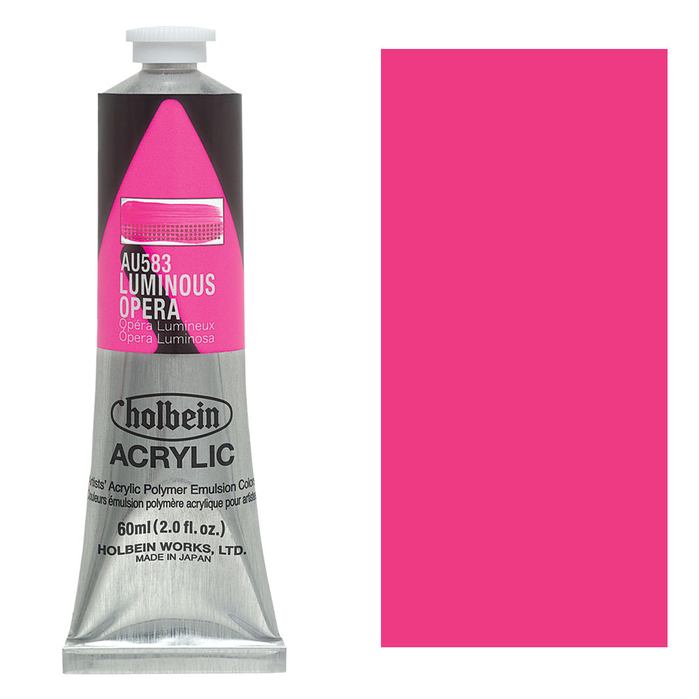 Holbein Acrylic Colors Heavy Body 60ml Luminous Opera