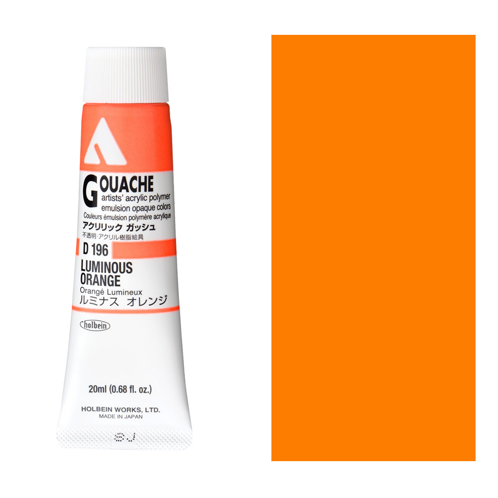 Orange Water-Based Acrylic Paint. Models and DIY (Jar 20 ml)