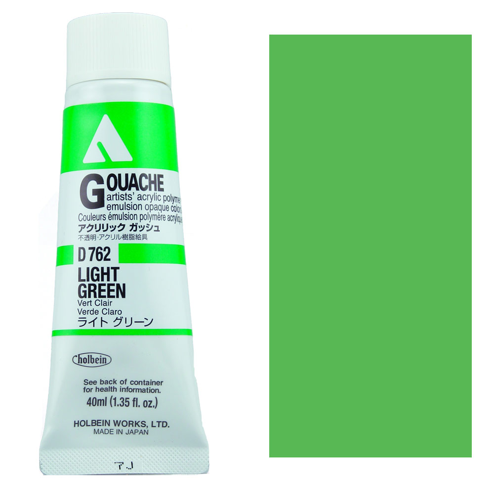 Holbein Acrylic Gouache 40ml Light Green