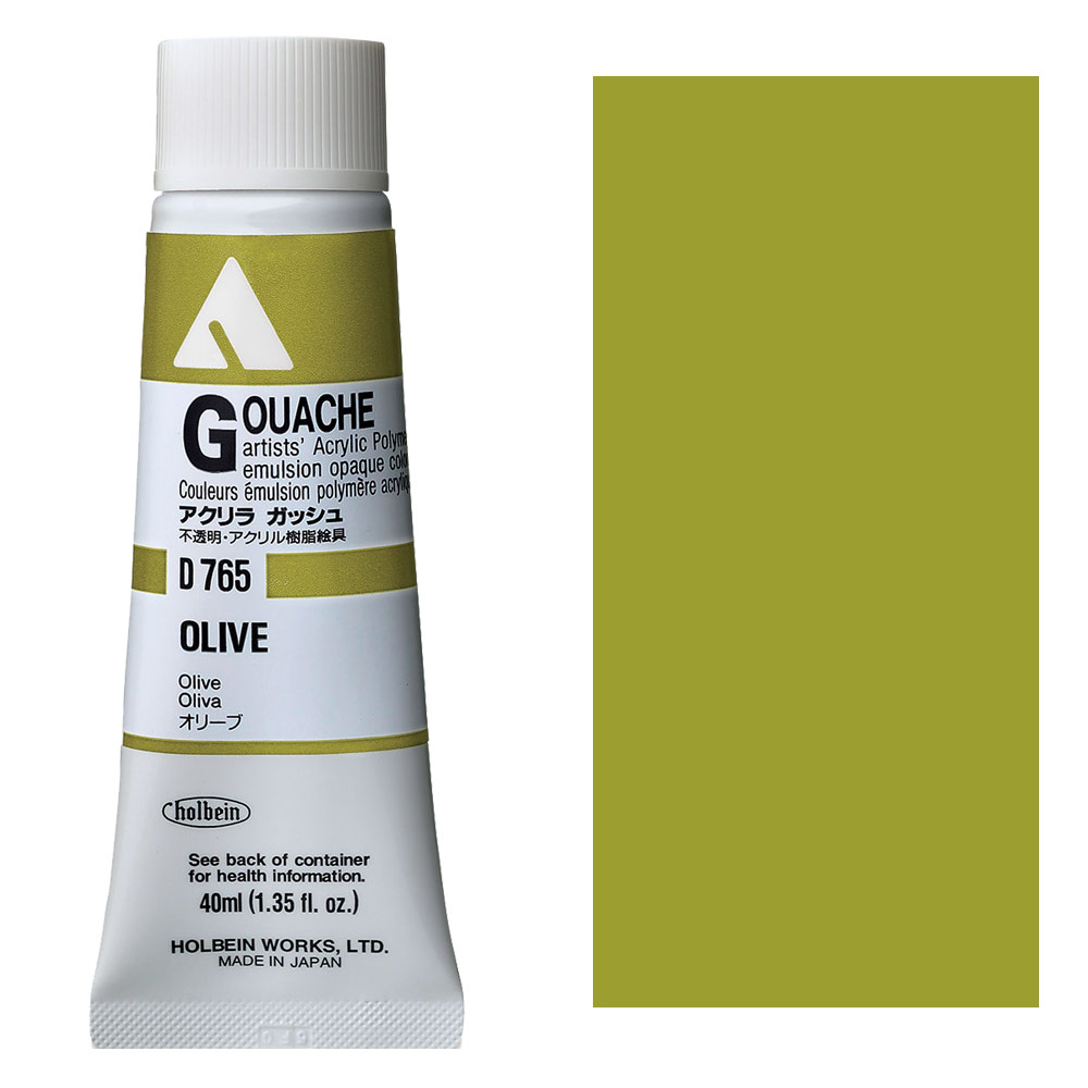 Holbein Acrylic Gouache 40ml Olive