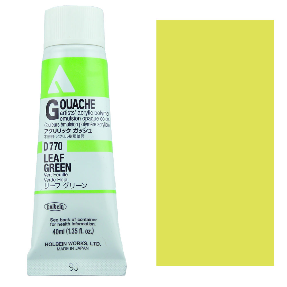 Holbein Acrylic Gouache 40ml Leaf Green