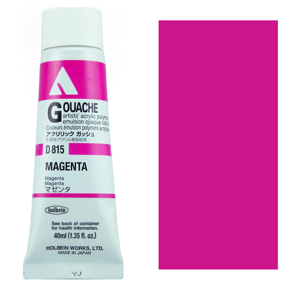 Holbein Acrylic Gouache 40ml Magenta