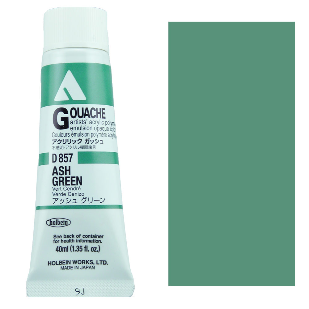 Holbein Acrylic Gouache 40ml Ash Green