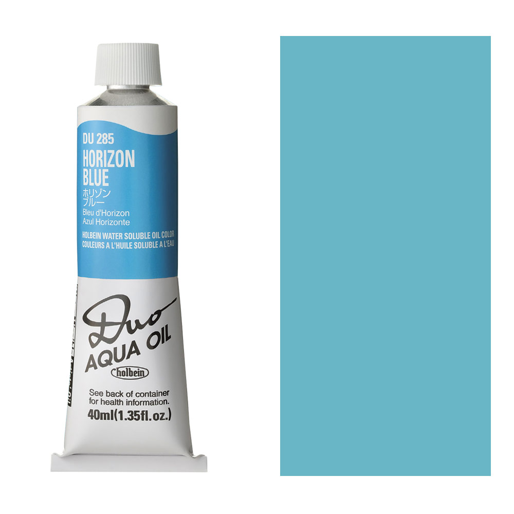 Holbein DUO Aqua Water Soluble Oil Paint 40ml Horizon Blue