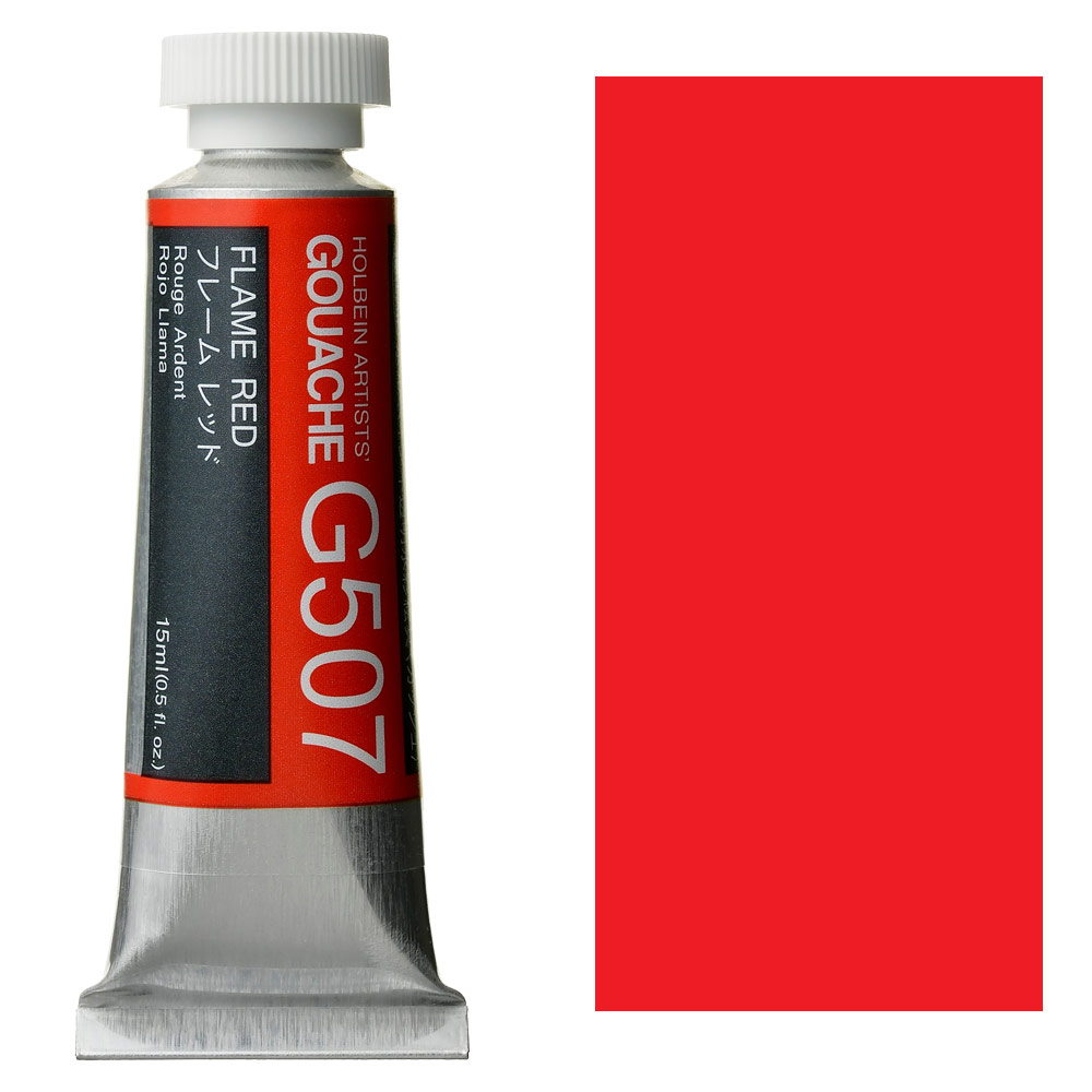 Holbein Artists' Gouache 15ml Flame Red