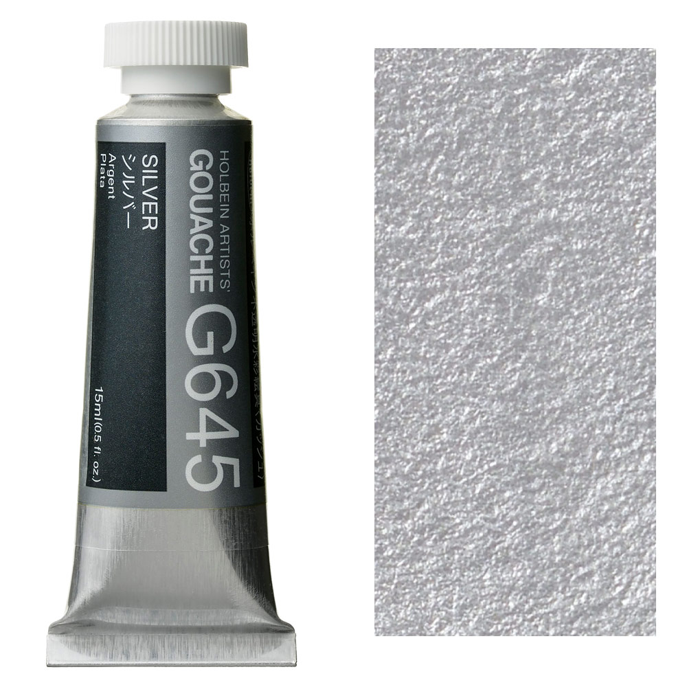 Holbein Artists' Gouache 15ml Silver