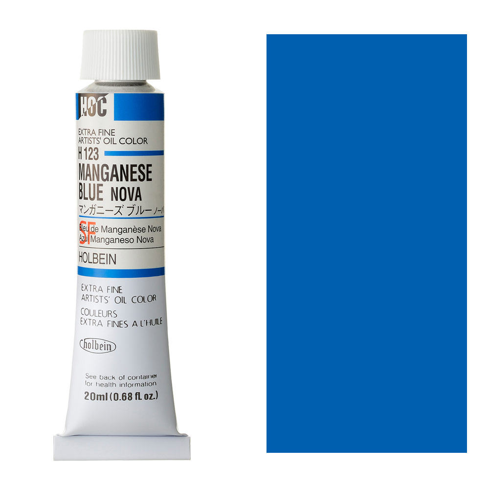 Holbein Extra Fine Artists' Oil Color 20ml Manganese Blue Nova