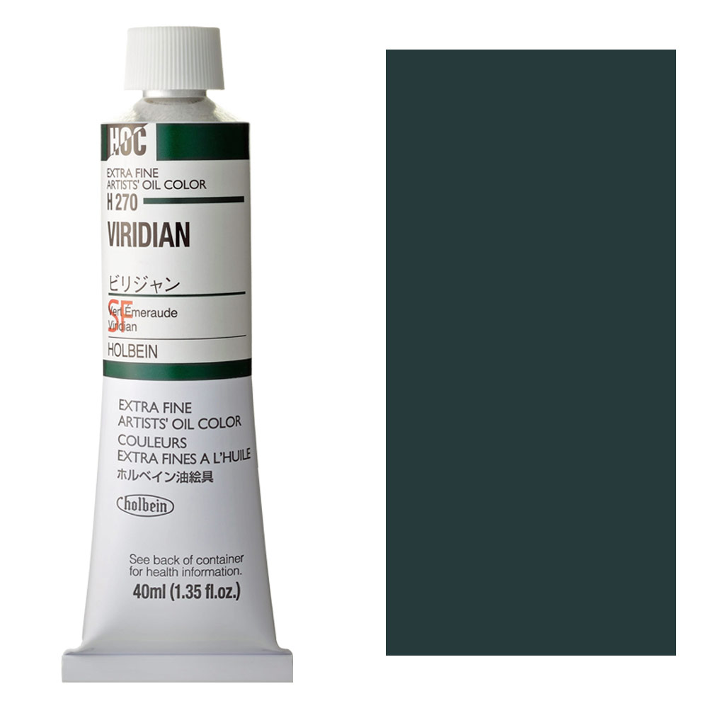 Holbein Extra Fine Artists' Oil Color 40ml Viridian
