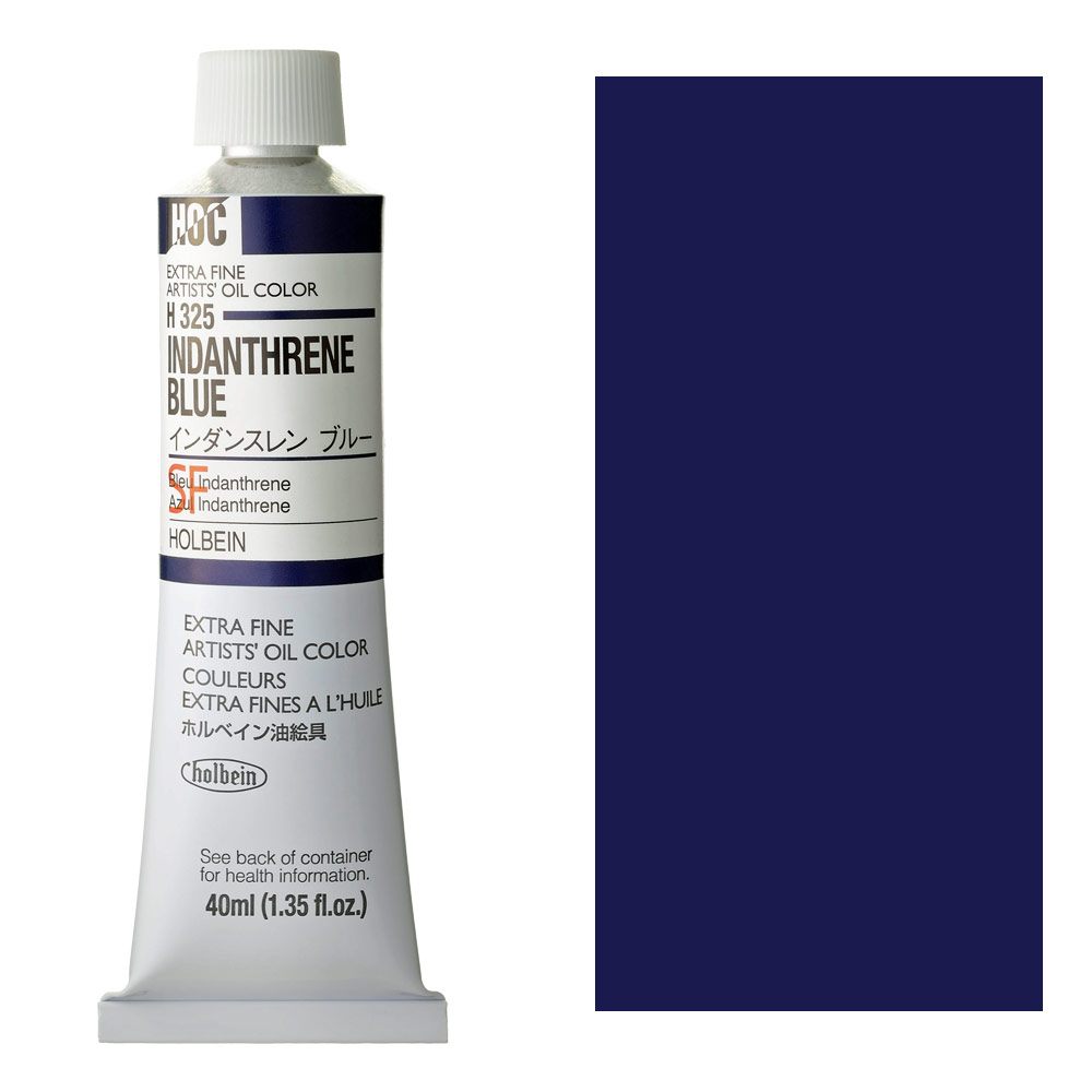 Holbein Extra Fine Artists' Oil Color 40ml Indanthrene Blue
