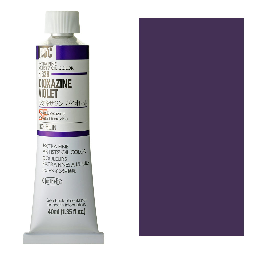 Holbein Extra Fine Artists' Oil Color 40ml Dioxazine Violet