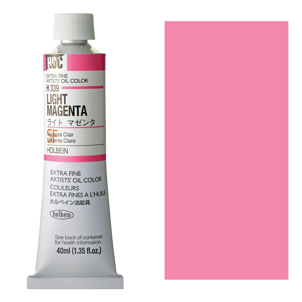 Holbein Extra Fine Artists' Oil Color 40ml Light Magenta
