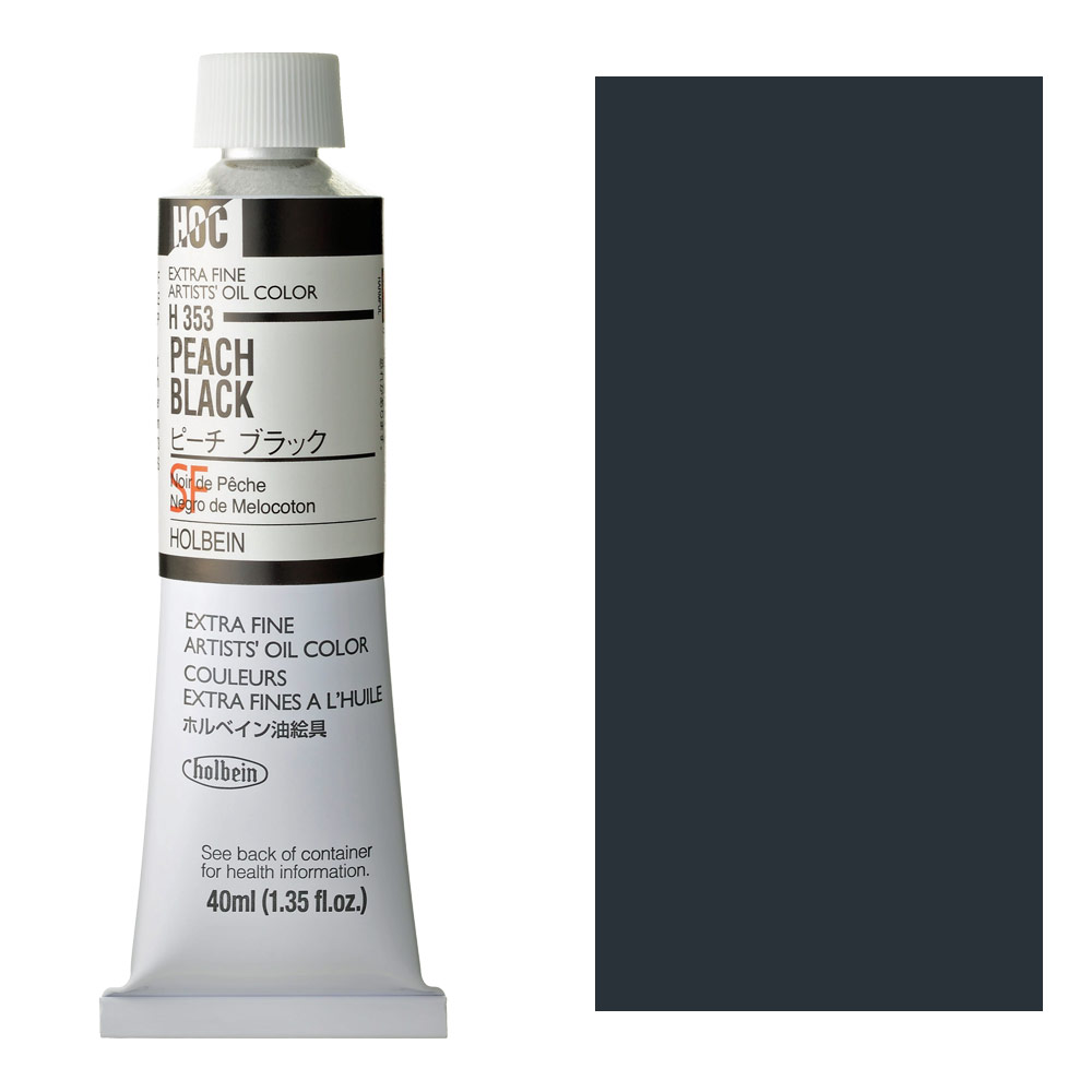 Holbein Extra Fine Artists' Oil Color 40ml Peach Black